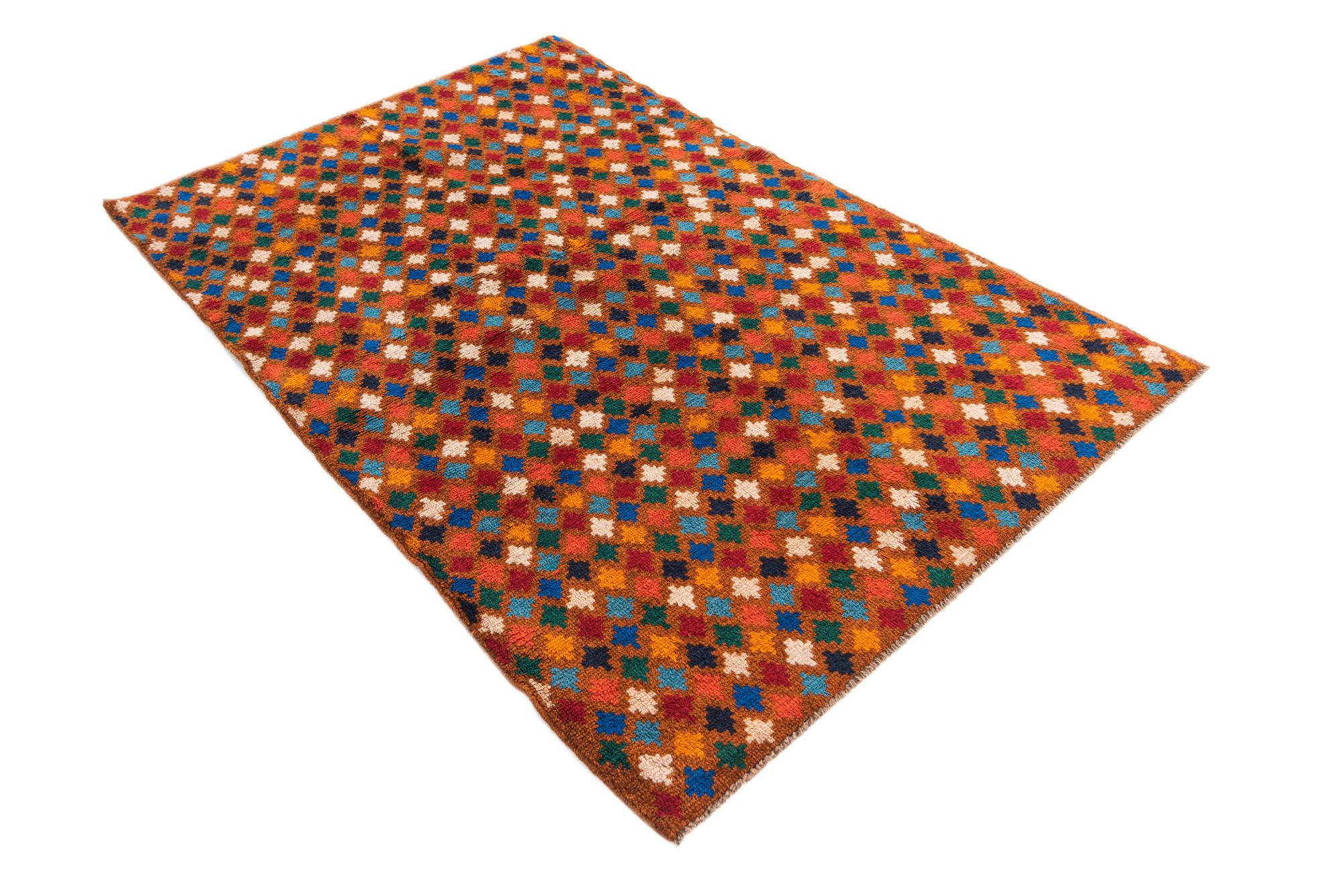 3' 10 x 5' 10 Hand Knotted Balouch Wool Rug