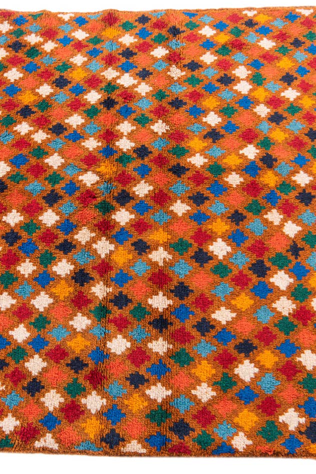 Detail image of 3' 10 x 5' 10 Hand Knotted Balouch Wool Rug