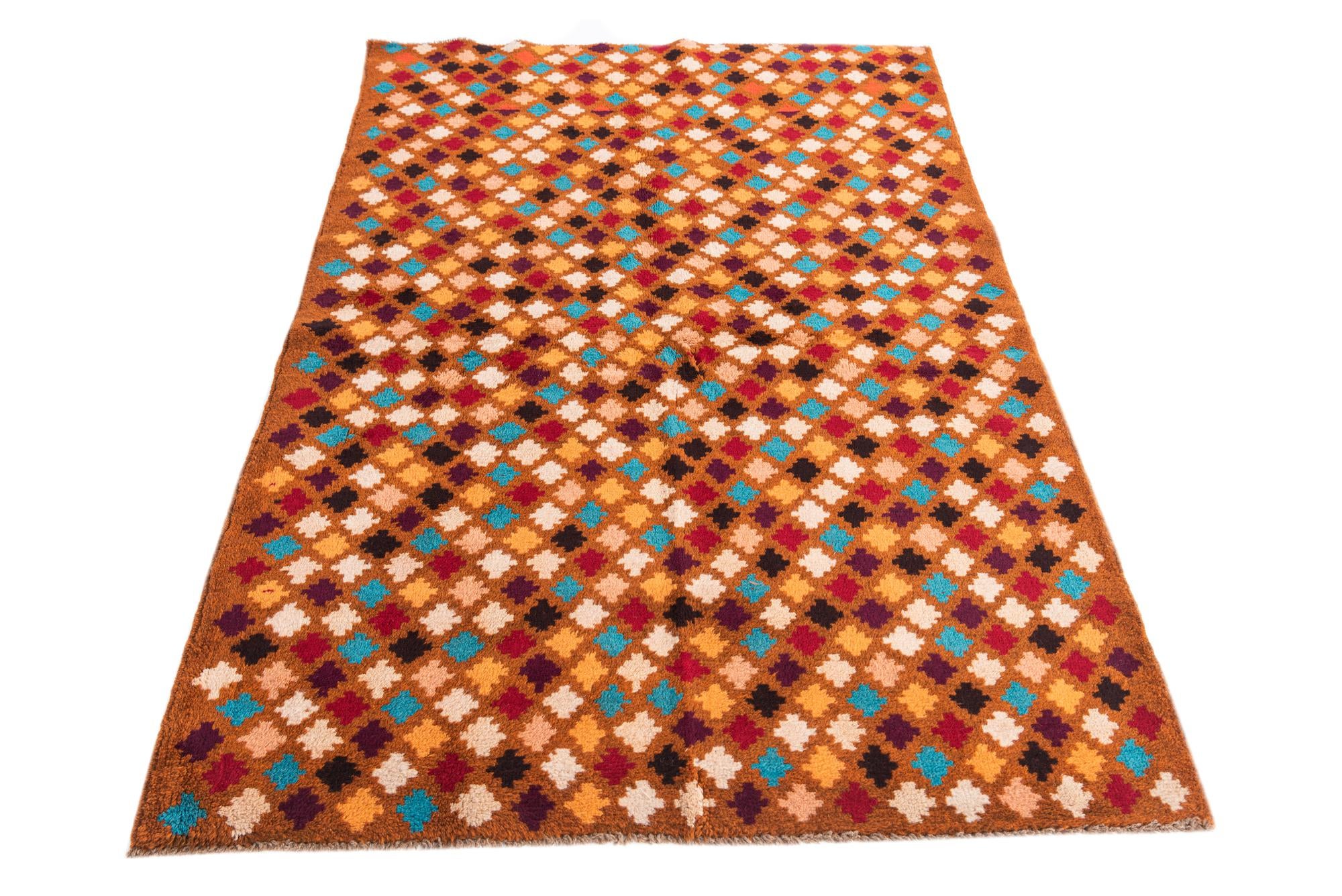 3' 10 x 6' Hand Knotted Balouch Wool Rug