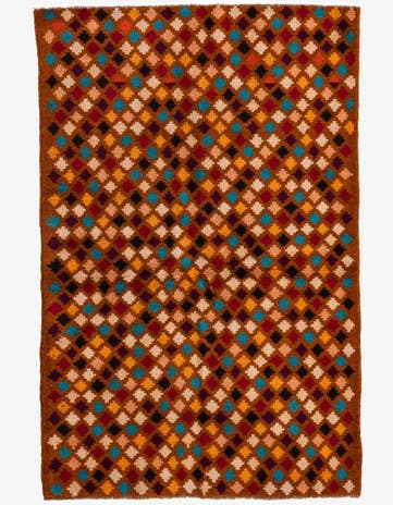 3' 10 x 6' Hand Knotted Balouch Wool Rug