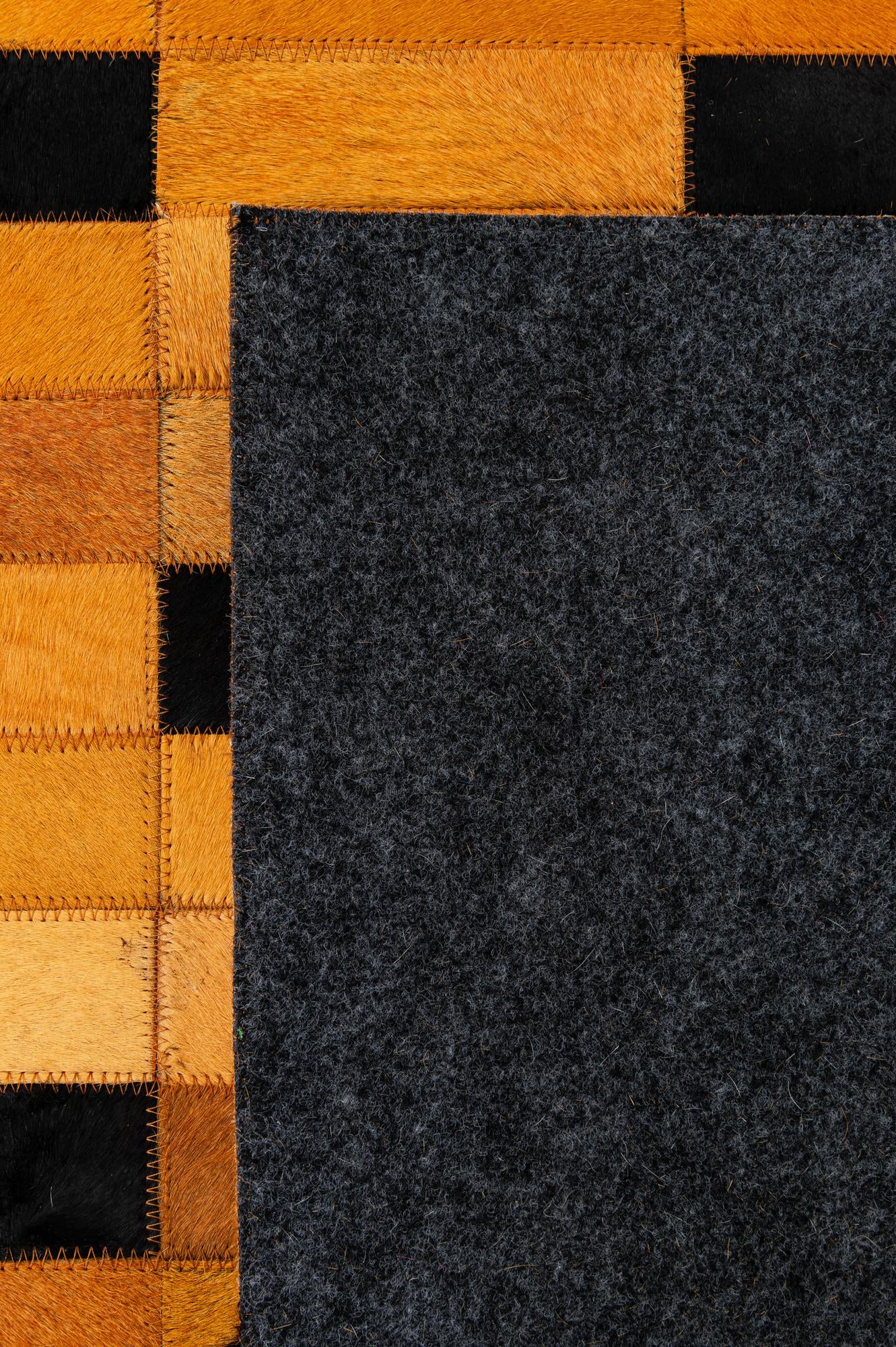 5' x 8' Cowhide - Patchwork Rug