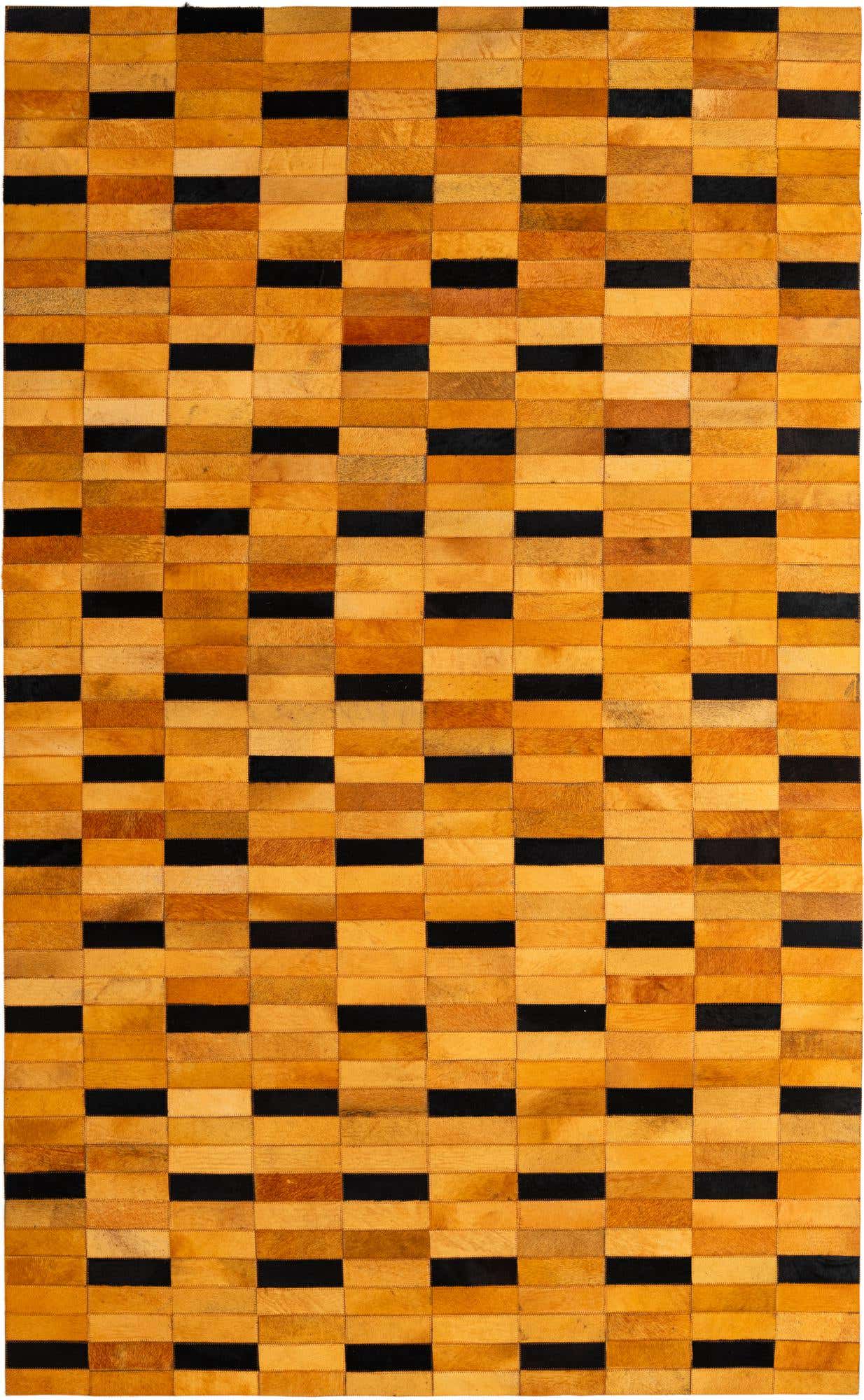 5' x 8' Cowhide - Patchwork Rug