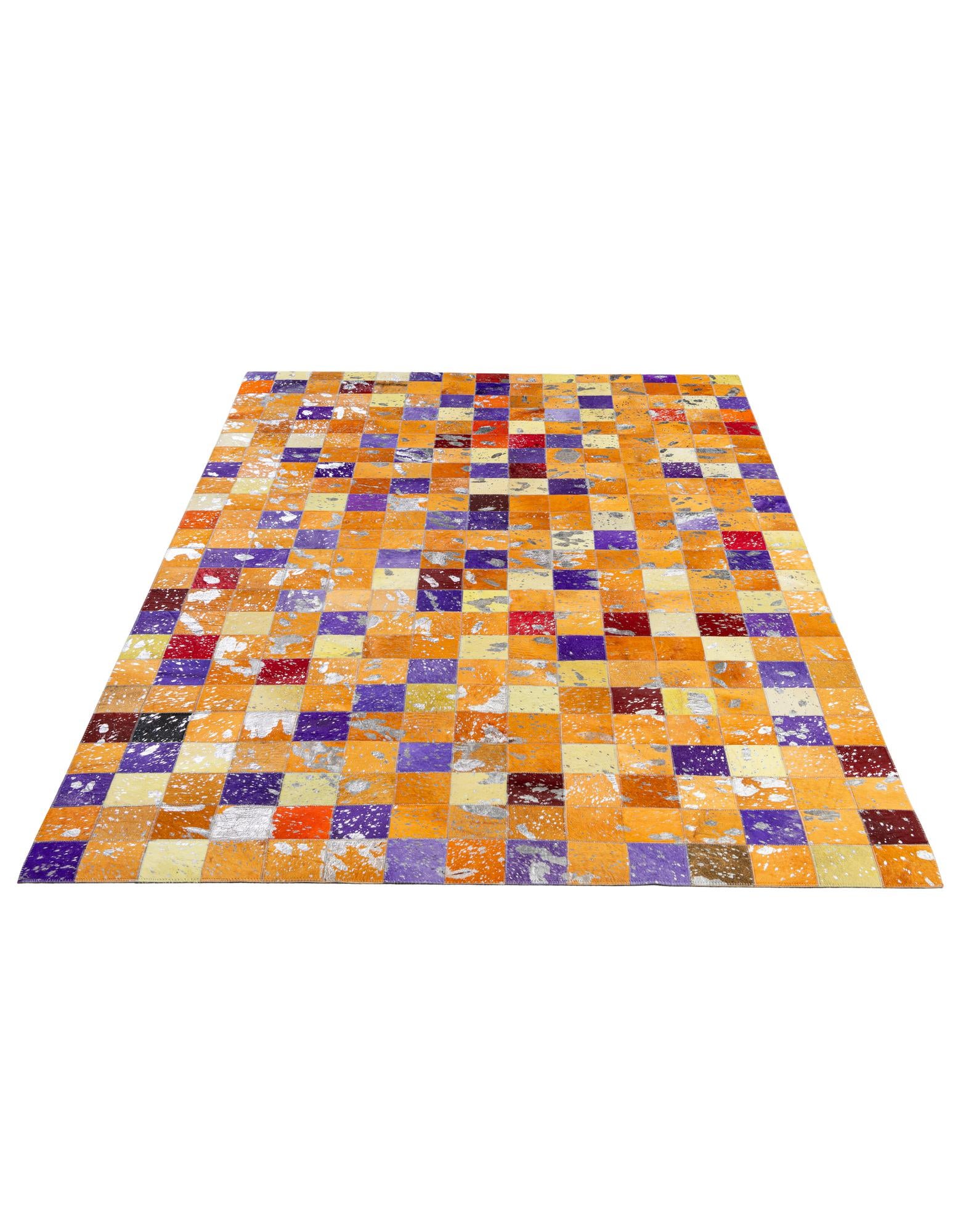 4' 11 x 7' 11 Cowhide - Patchwork Rug
