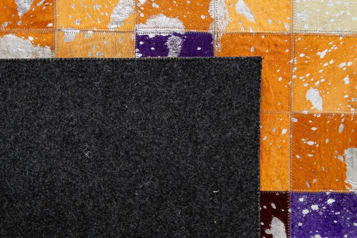 4' 11 x 7' 11 Cowhide - Patchwork Rug