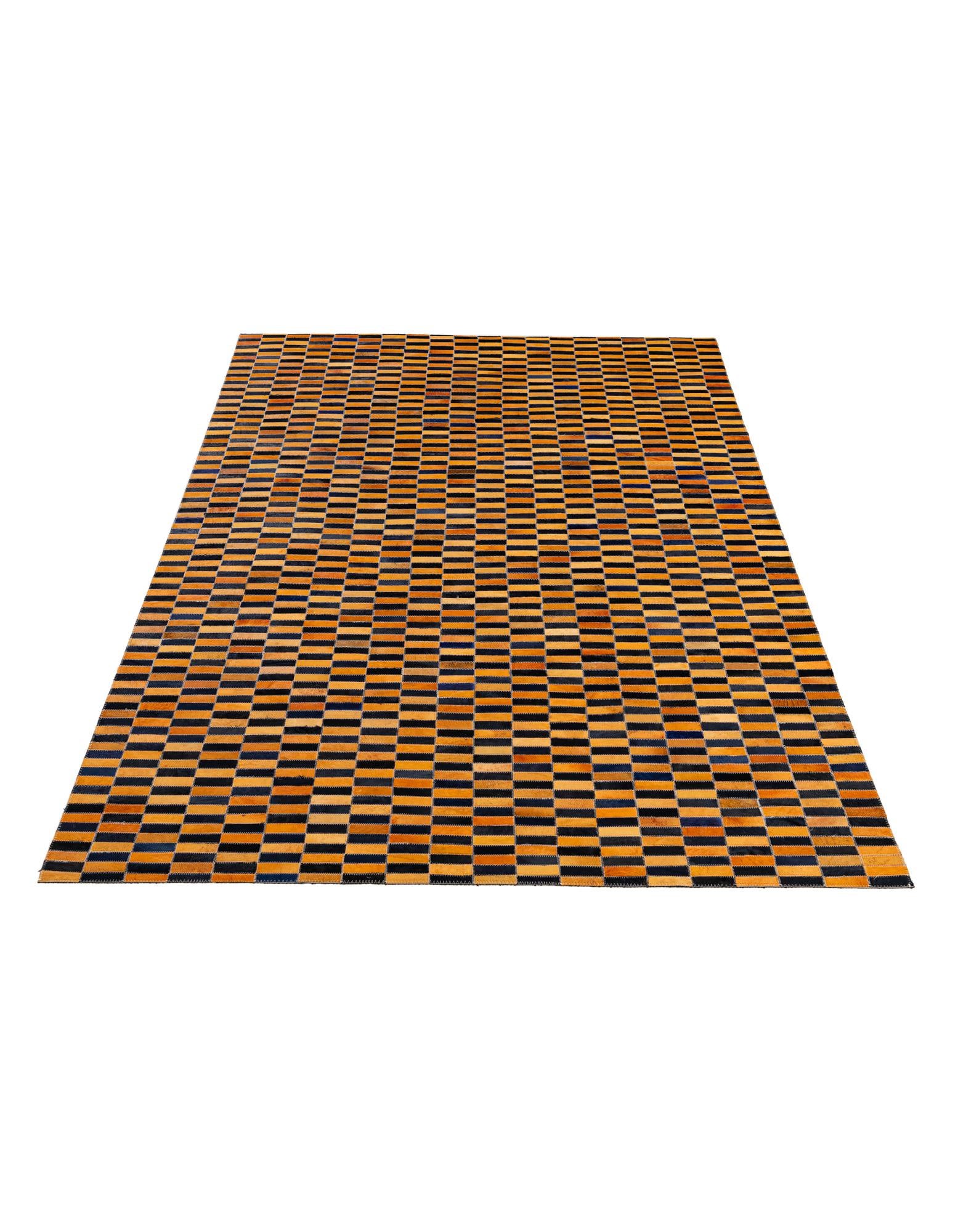 5' 1 x 7' 11 Cowhide - Patchwork Rug