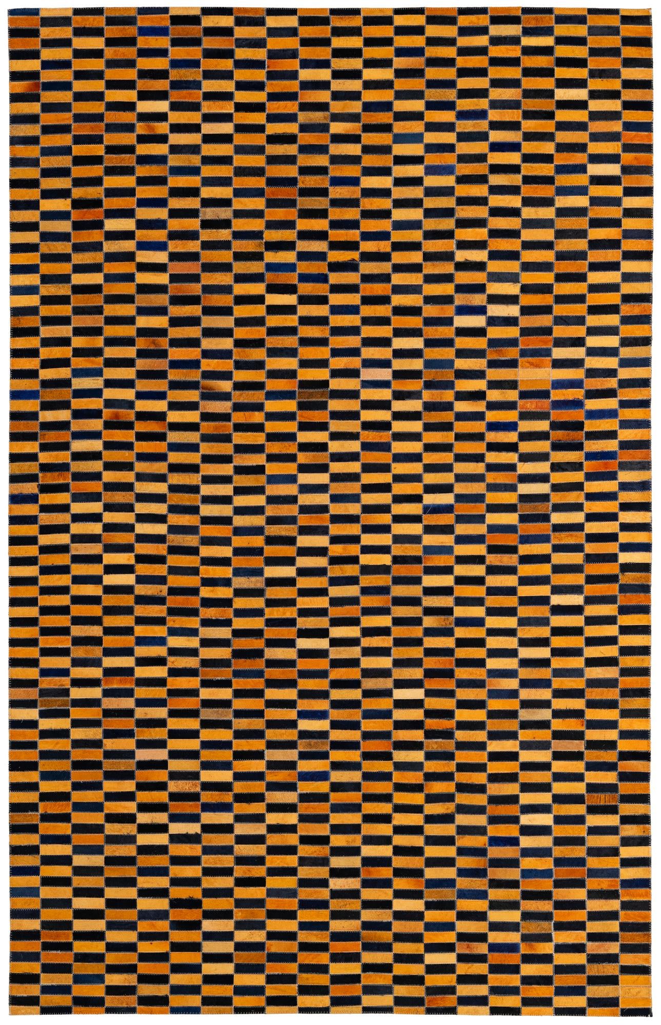 5' 1 x 7' 11 Cowhide - Patchwork Rug