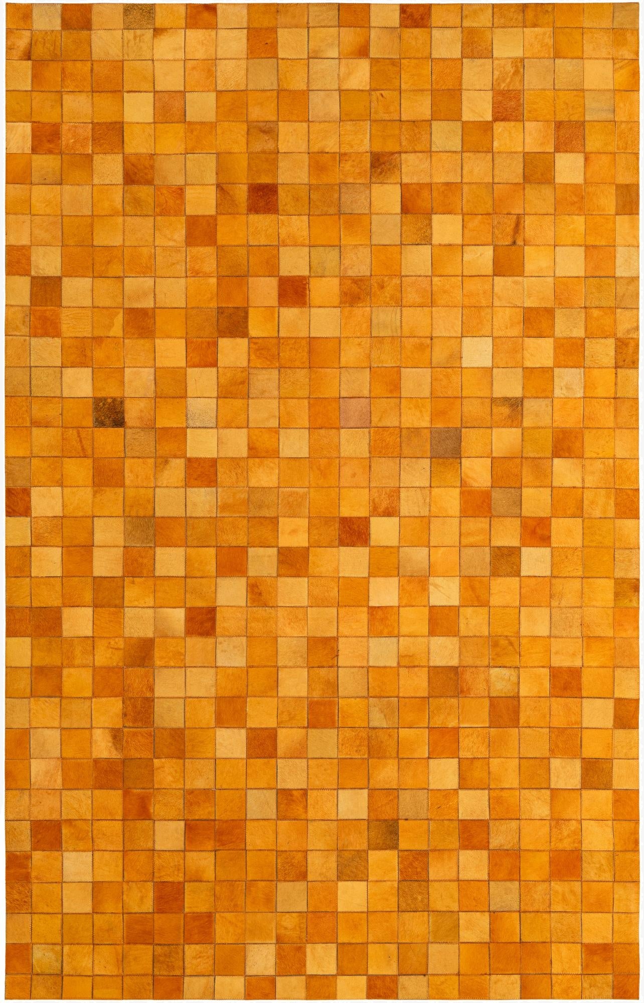 5' 3 x 8' Cowhide - Patchwork Rug