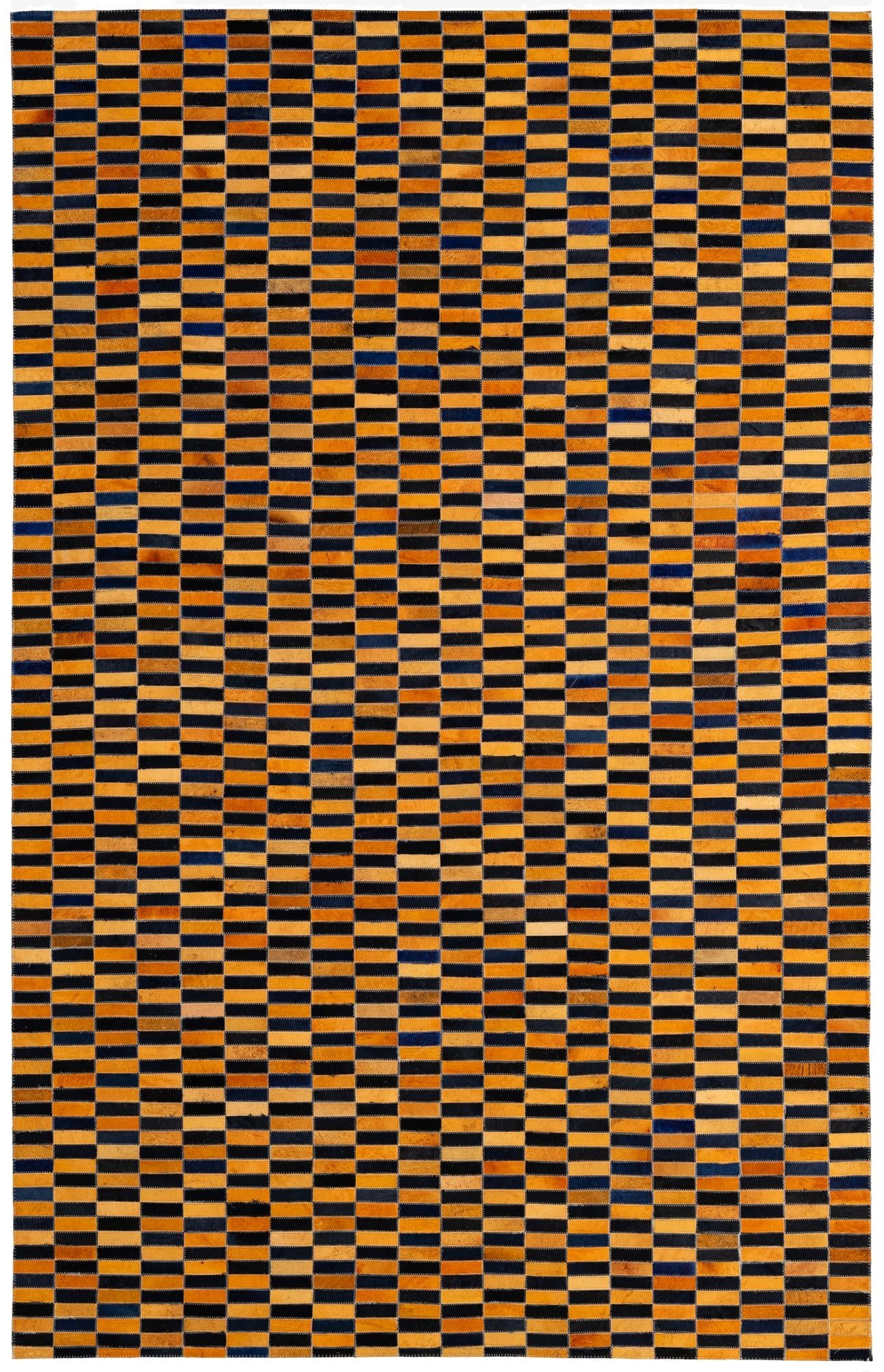 5' 1 x 7' 11 Cowhide - Patchwork Rug