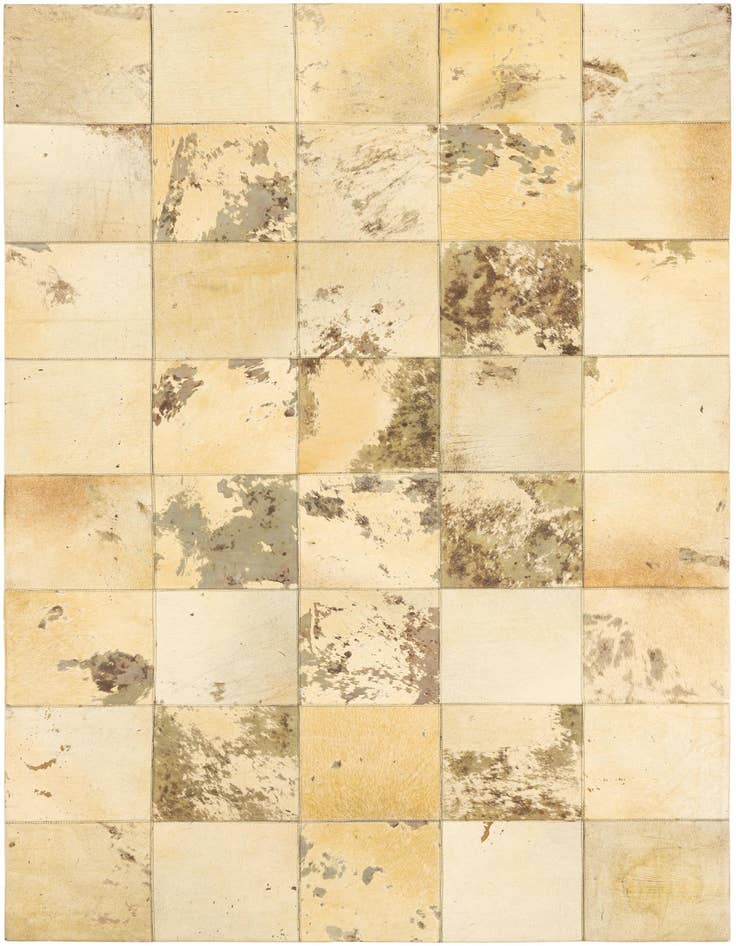 Detail image of 5' x 8' Cowhide Leather Rug
