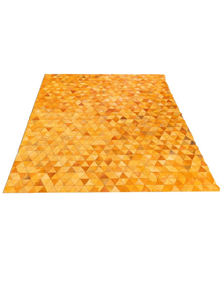 Detail image of 7' 11 x 9' 11 Cowhide Stocks Rug