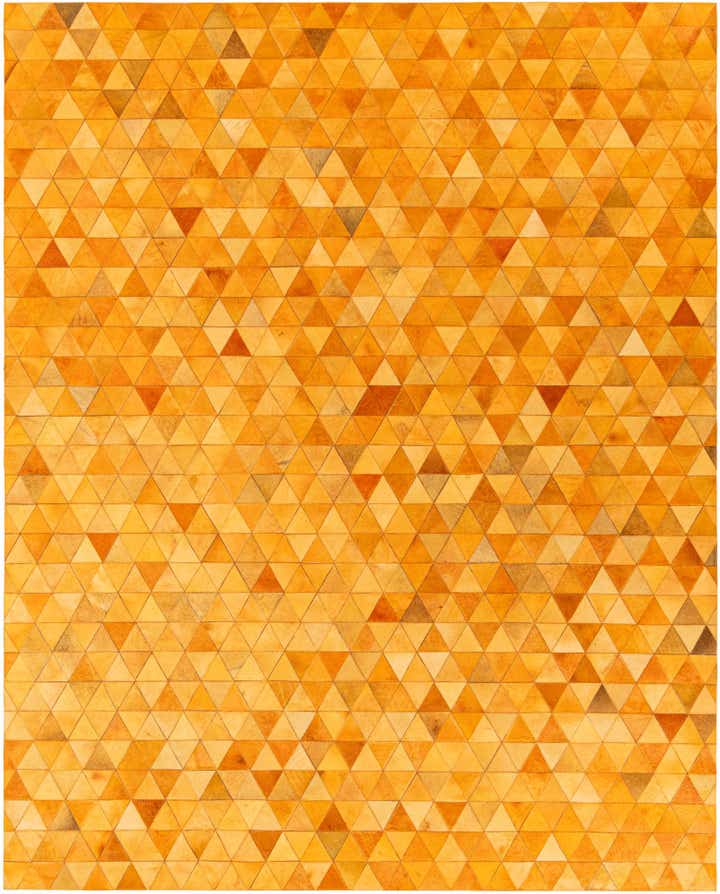7' 11 x 9' 11 Cowhide Stocks Rug