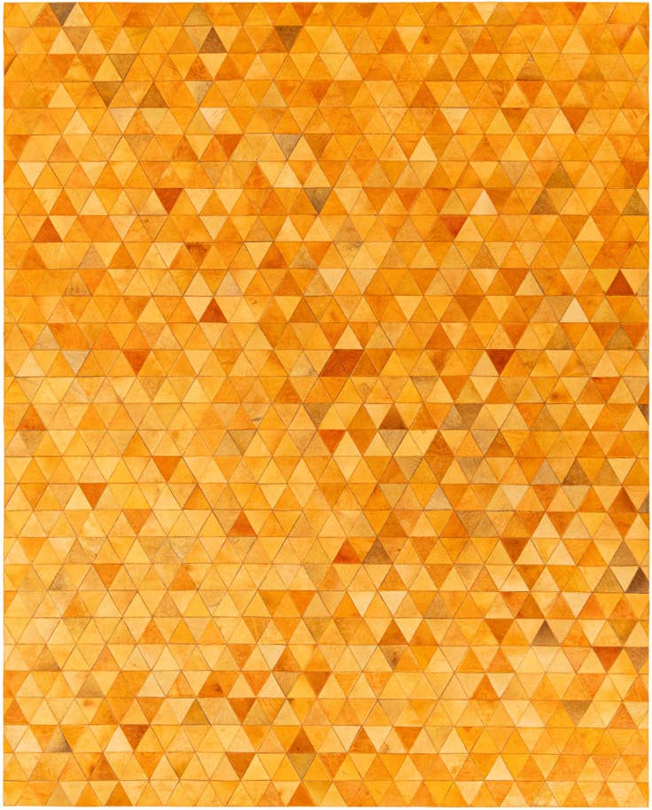 Detail image of 7' 11 x 9' 11 Cowhide Stocks Rug