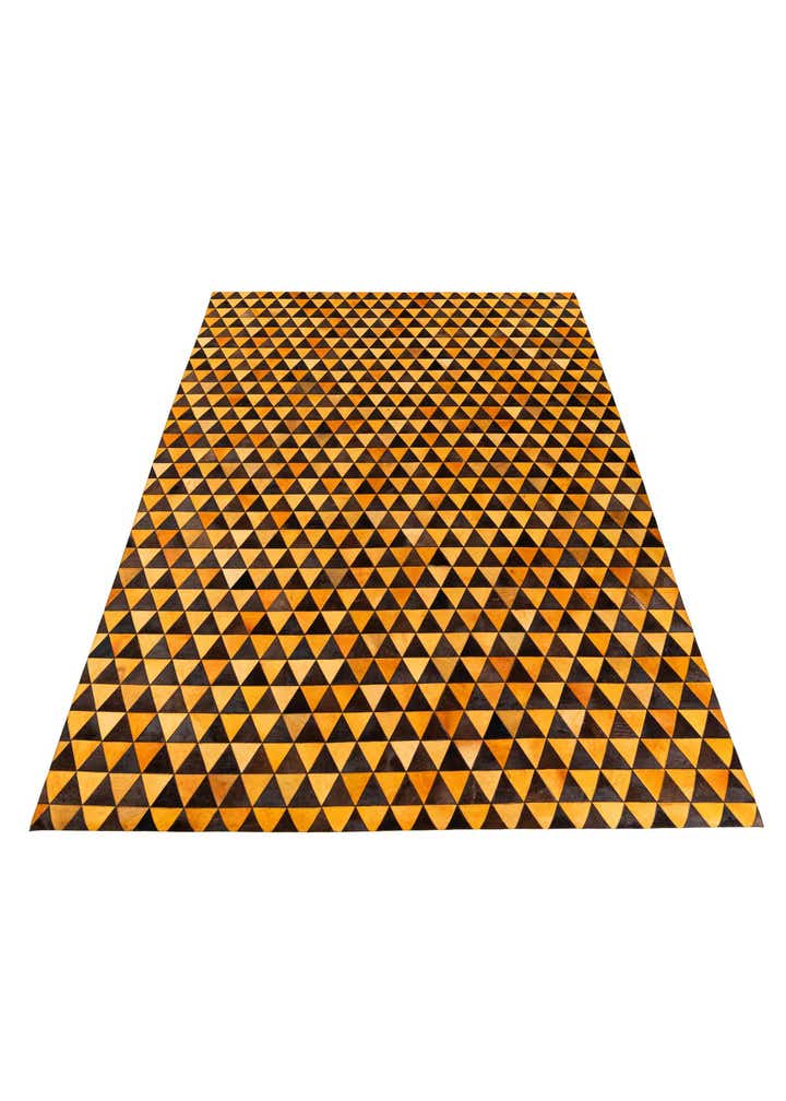 8' 1 x 10' 5 Cowhide Stocks Rug