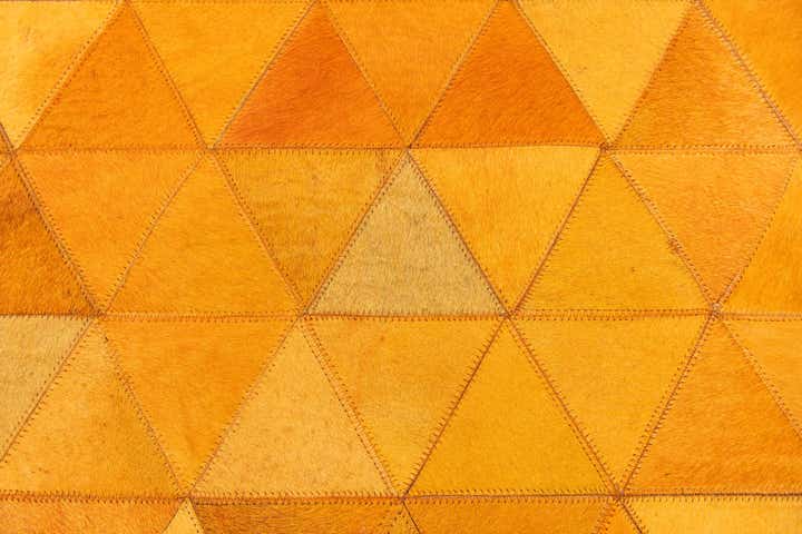 5' 2 x 8' 1 Cowhide Stocks Rug