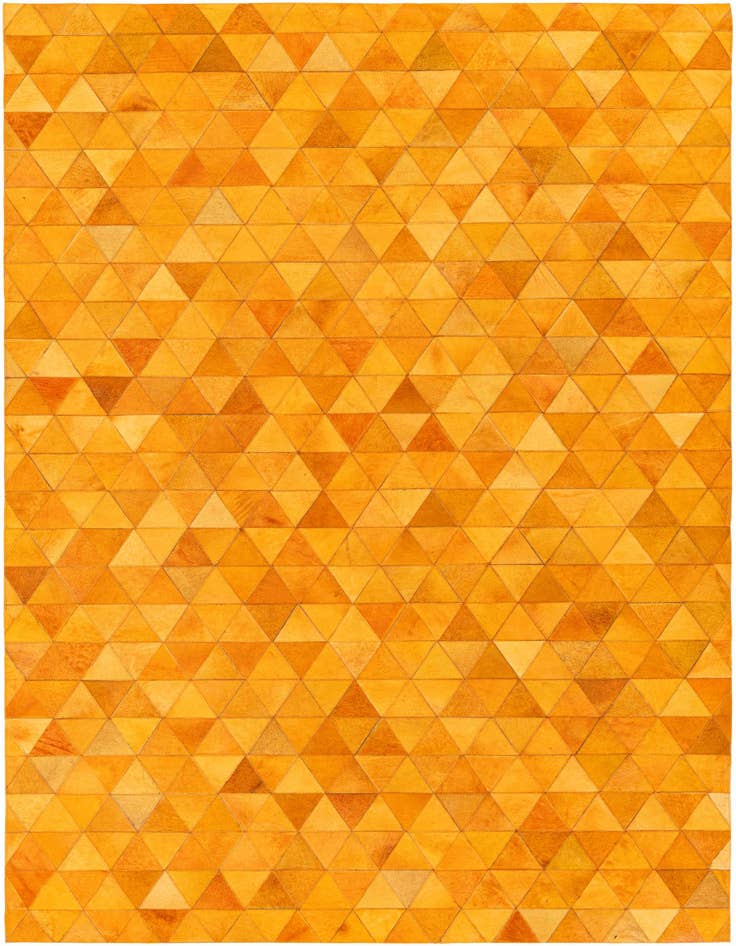 Detail image of 5' 2 x 8' 1 Cowhide Stocks Rug