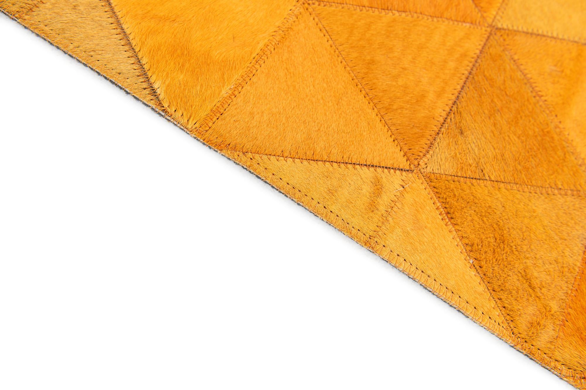 5' 1 x 8' 1 Cowhide Stocks Rug
