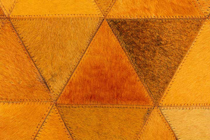 5' 1 x 8' 1 Cowhide Stocks Rug
