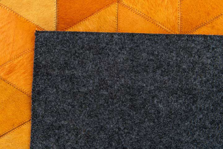 5' 1 x 8' 1 Cowhide Stocks Rug