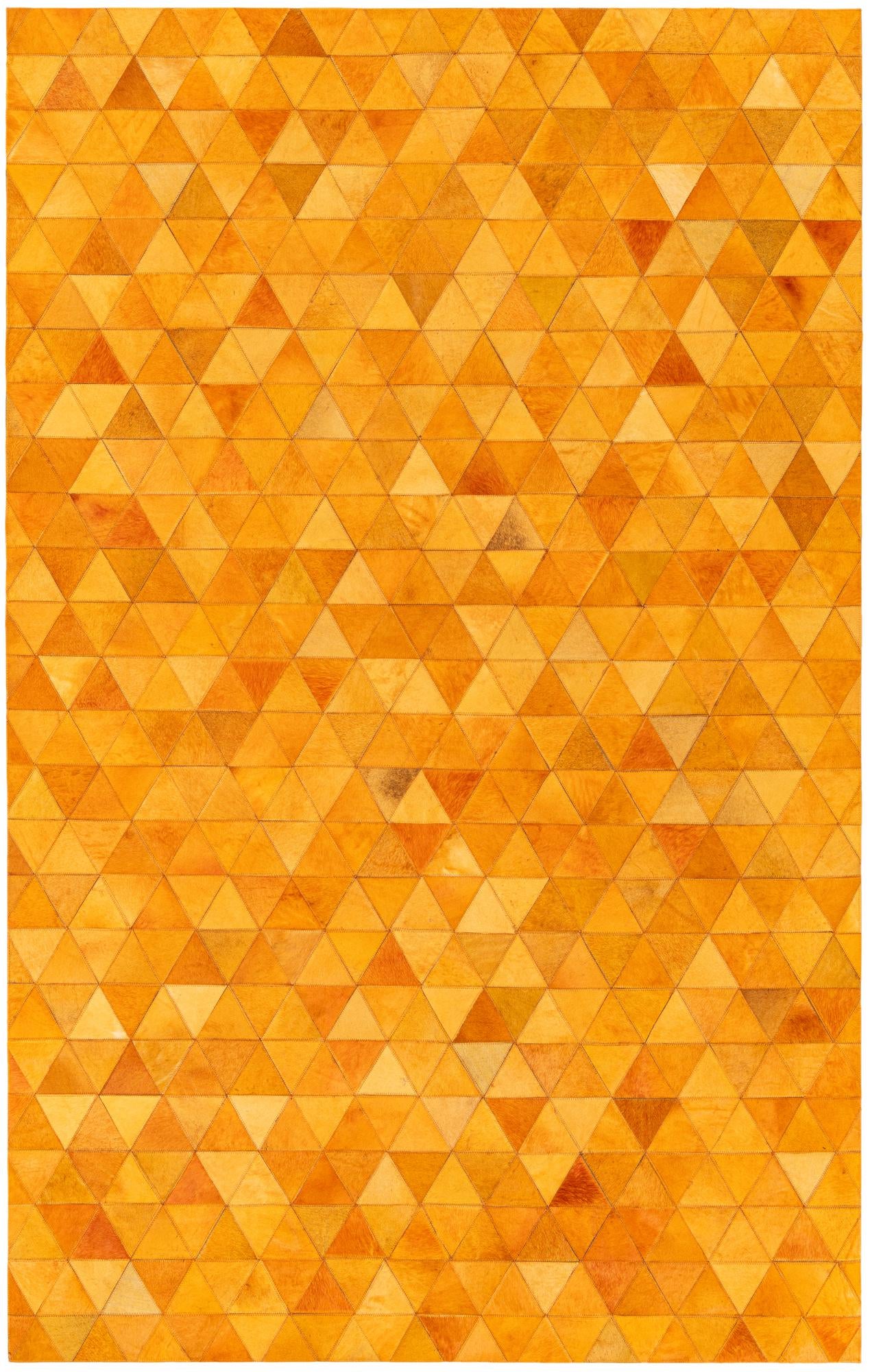 5' 2 x 8' 1 Cowhide Stocks Rug
