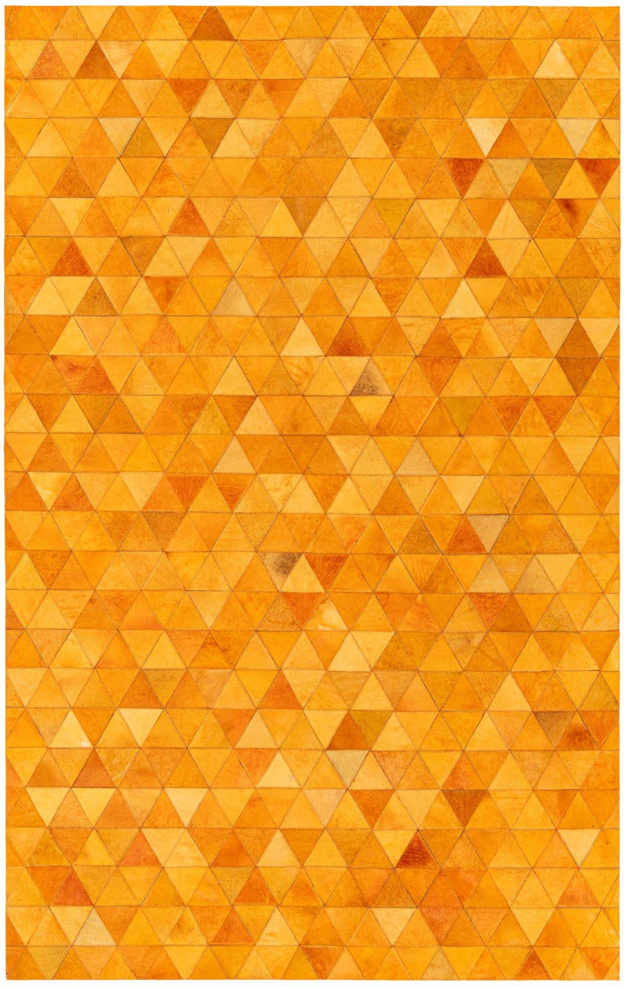 5' 2 x 8' 1 Cowhide Stocks Rug
