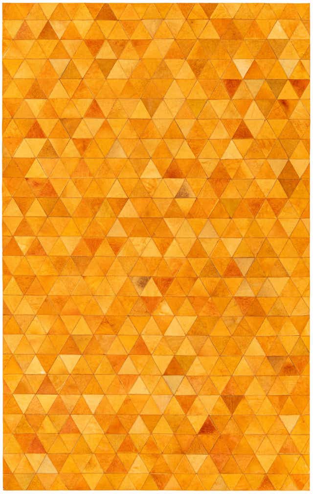 5' 2 x 8' 1 Cowhide Stocks Rug
