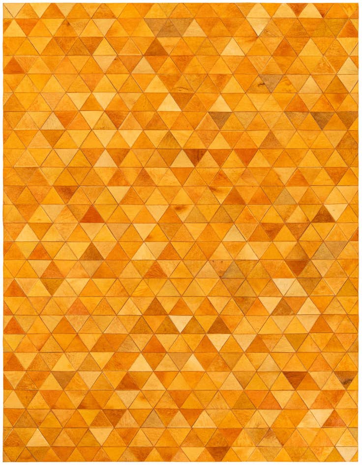 Detail image of 5' 2 x 7' 11 Cowhide Stocks Rug