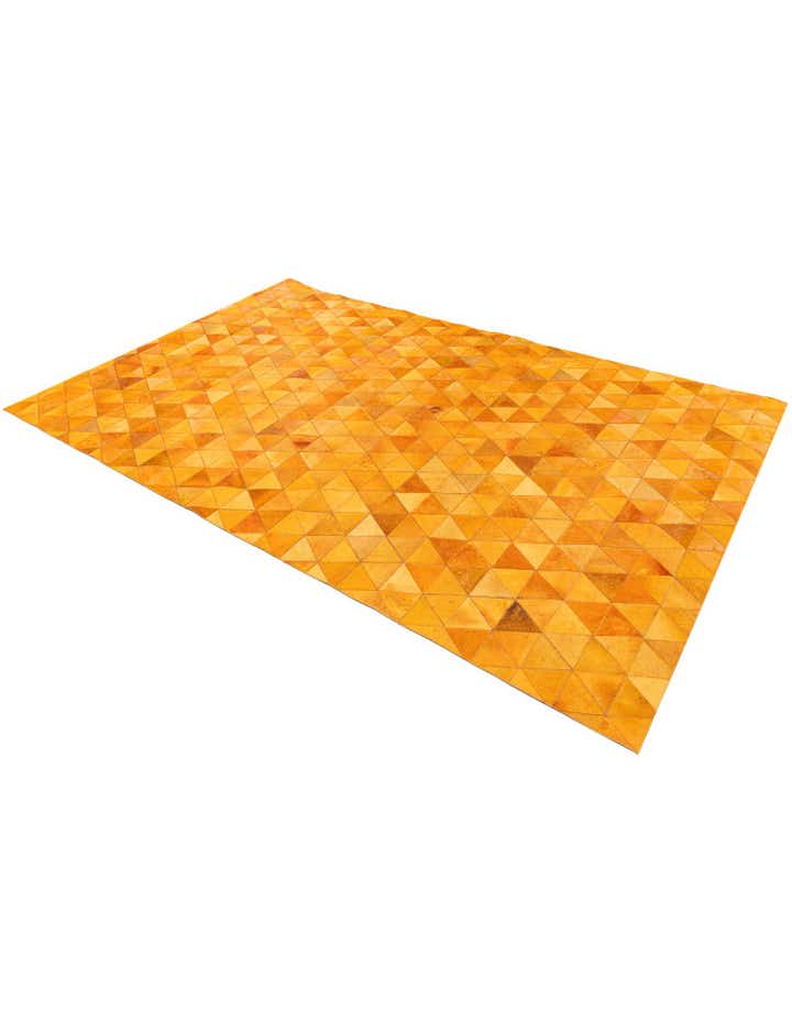 5' 2 x 8' 1 Cowhide Stocks Rug