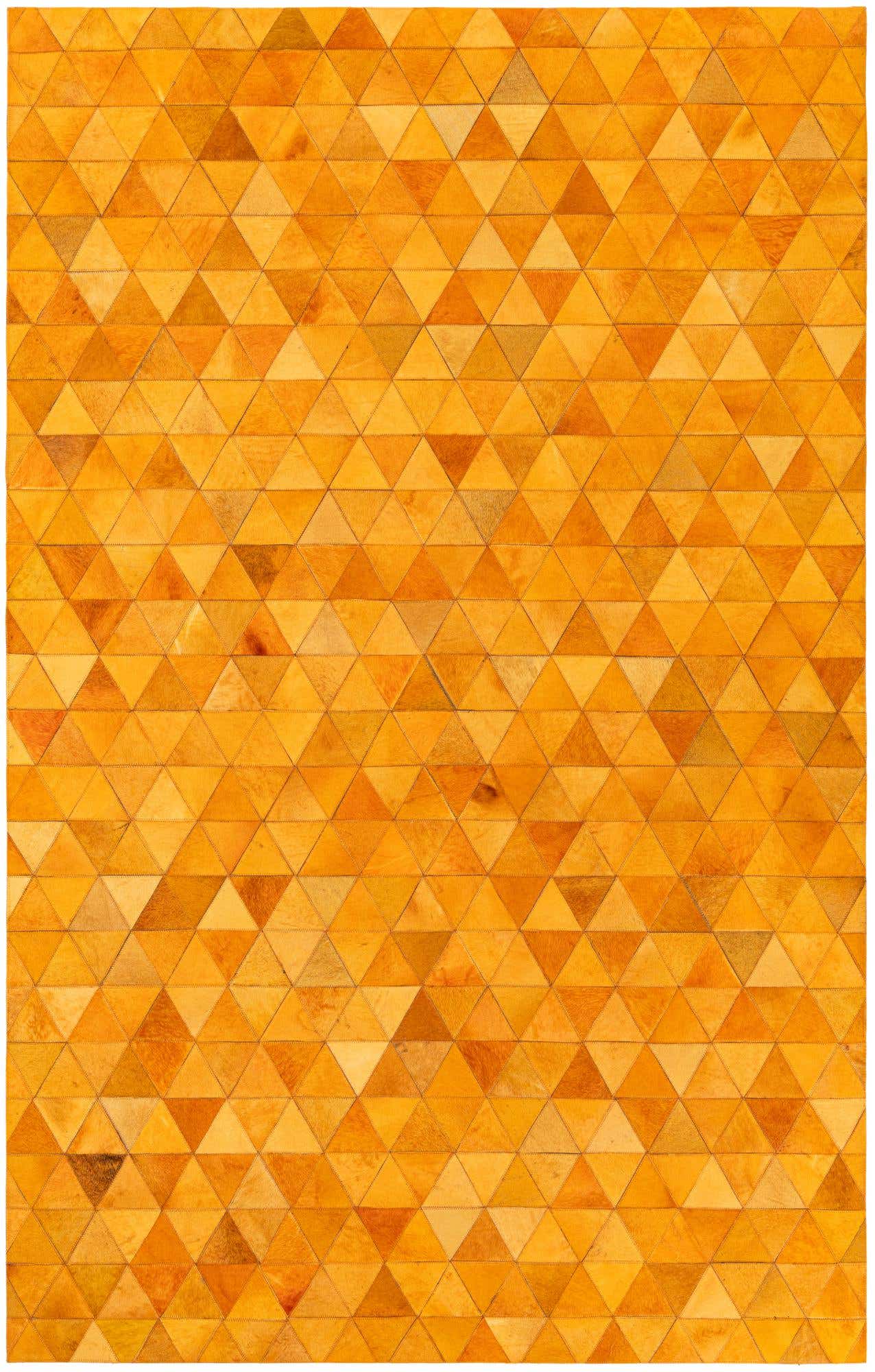 5' 2 x 8' 1 Cowhide Stocks Rug