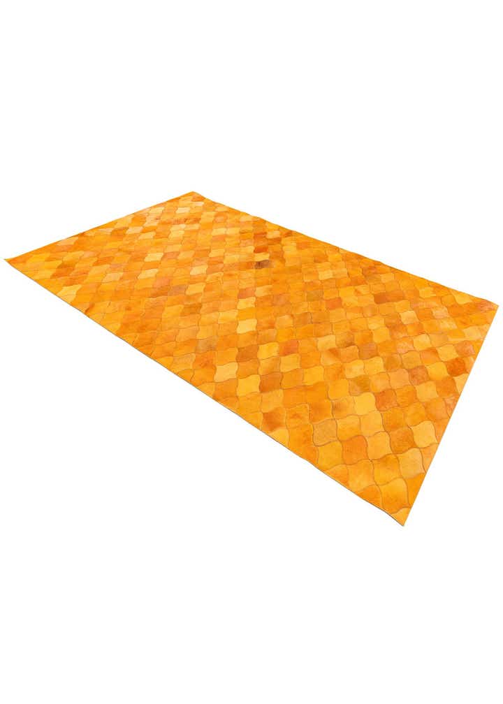 5' 1 x 8' Cowhide Stocks Rug