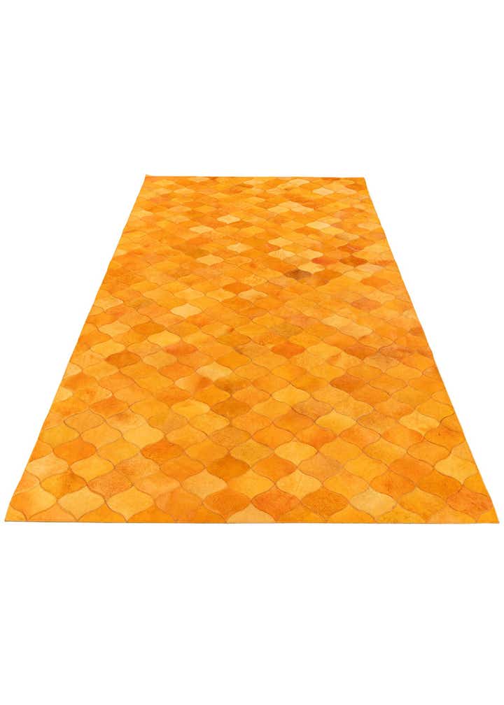 5' 1 x 8' Cowhide Stocks Rug