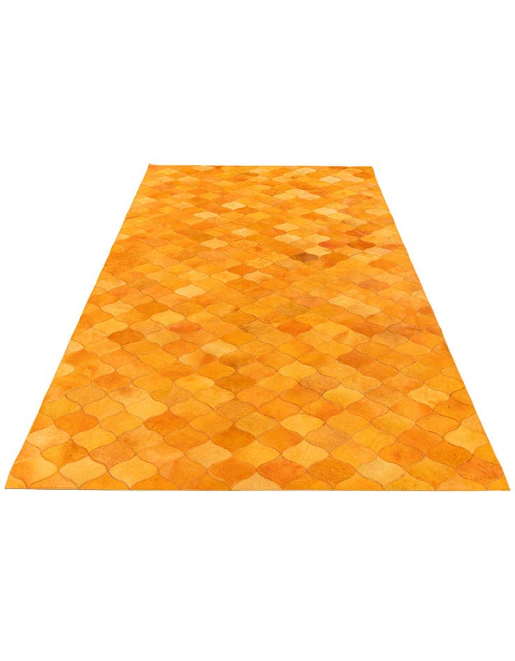 Detail image of 5' 1 x 8' Cowhide Stocks Rug