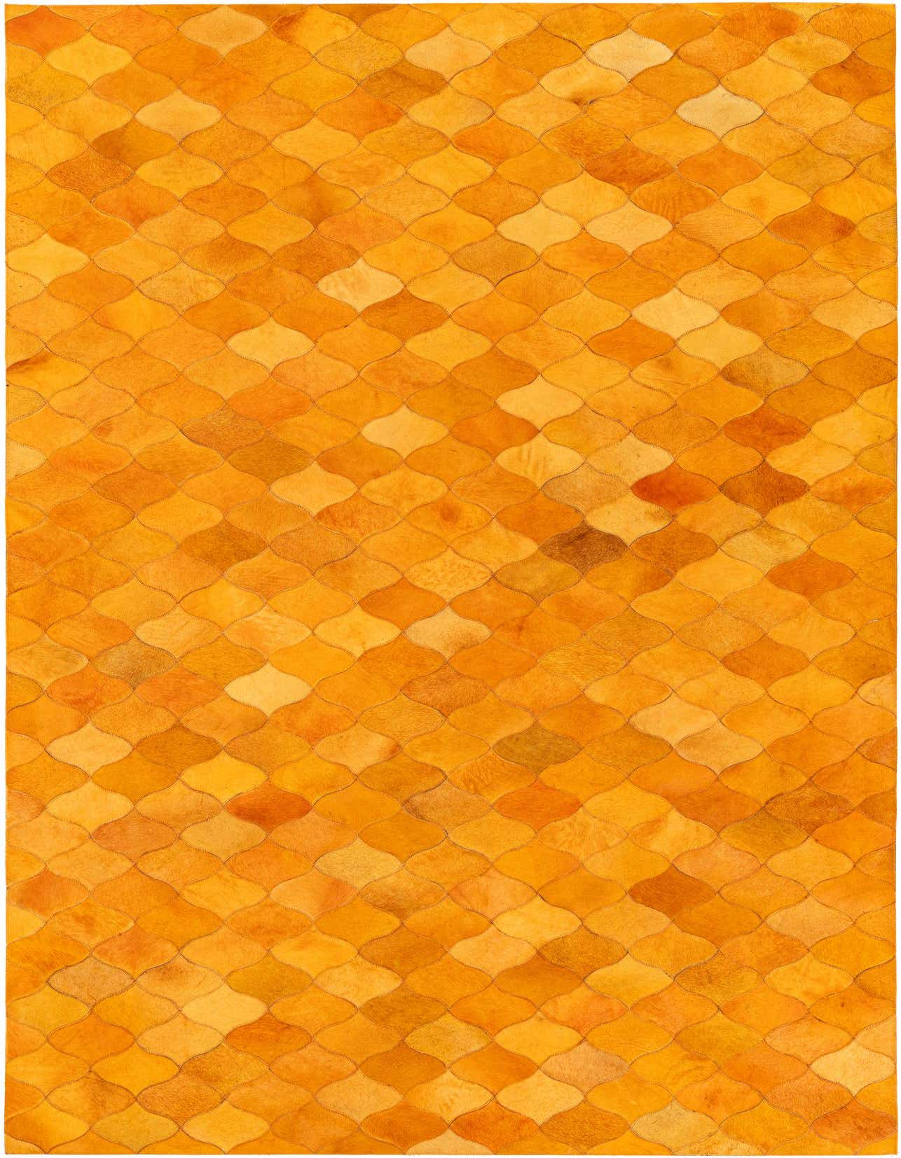 5' 1 x 8' Cowhide Stocks Rug