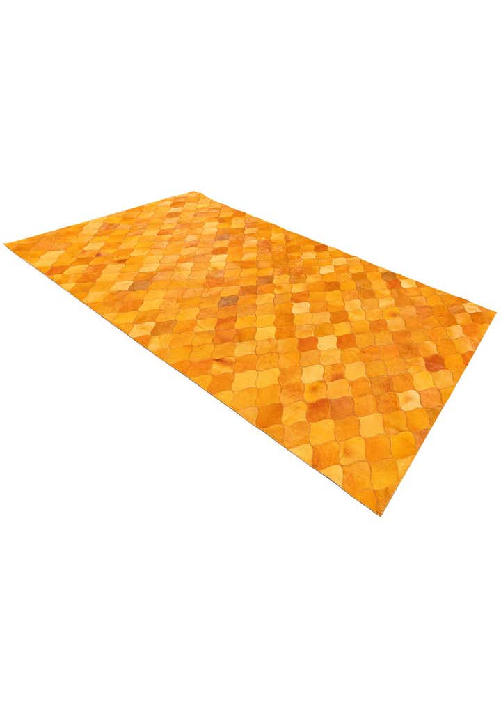 5' 1 x 8' Cowhide Stocks Rug