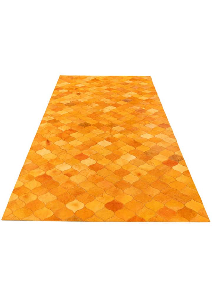 5' 1 x 8' Cowhide Stocks Rug