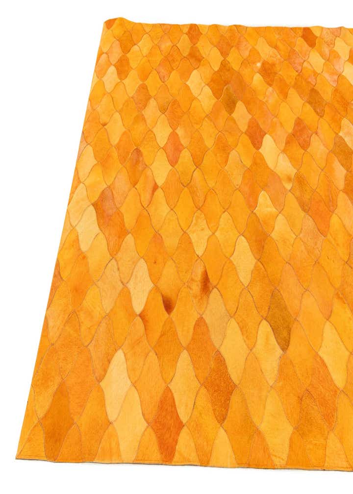 5' 1 x 8' Cowhide Stocks Rug