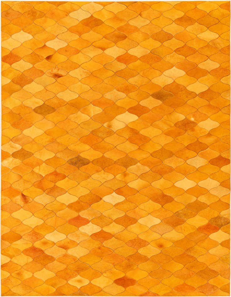 Detail image of 5' 1 x 8' Cowhide Stocks Rug