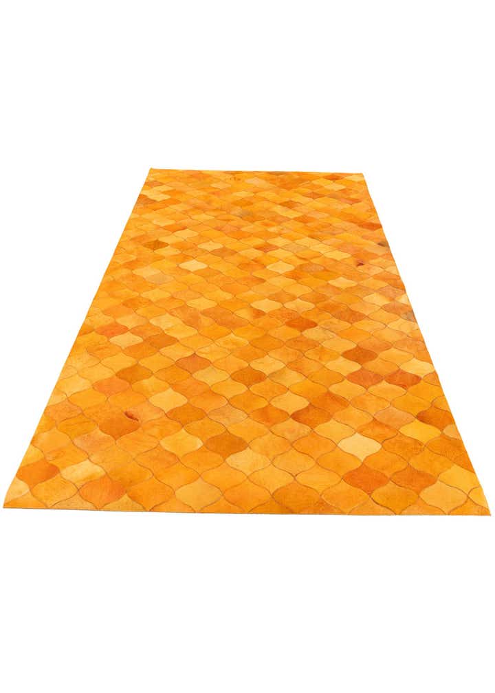 5' 1 x 8' Cowhide Stocks Rug