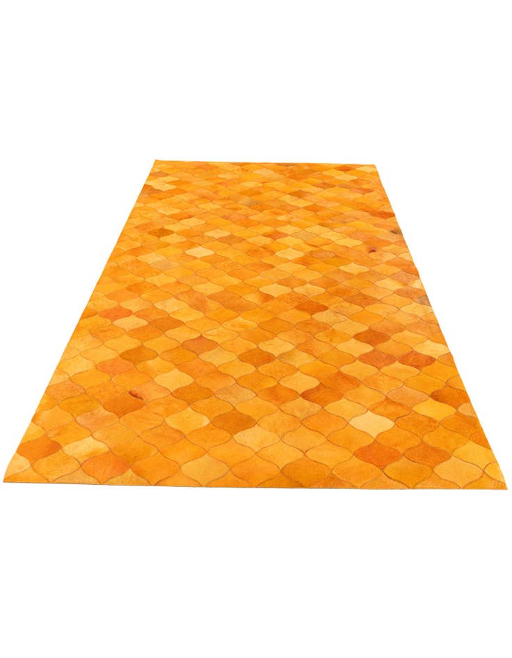 Detail image of 5' 1 x 8' Cowhide Stocks Rug