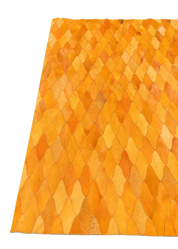 5' 1 x 8' Cowhide Stocks Rug