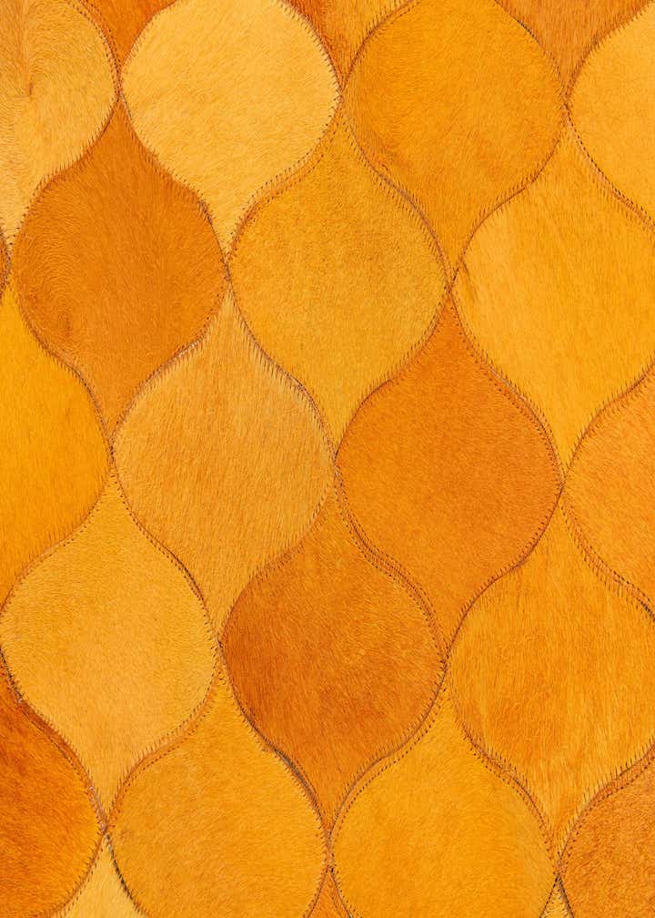 5' 1 x 8' Cowhide Stocks Rug