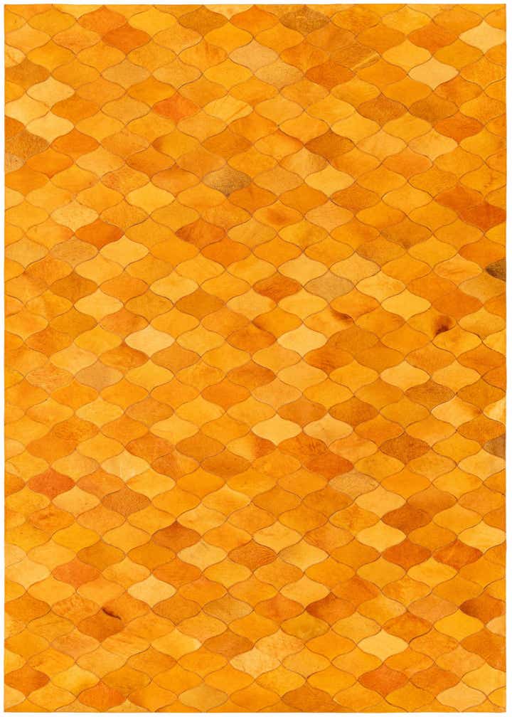 5' 1 x 8' Cowhide Stocks Rug