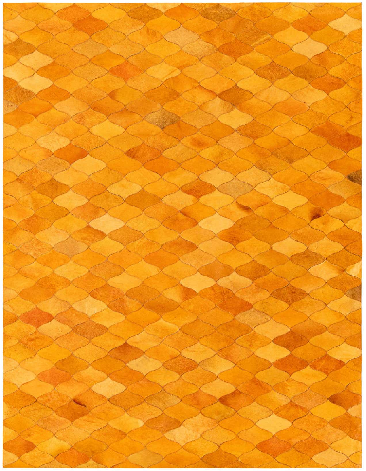 5' 1 x 8' Cowhide Stocks Rug