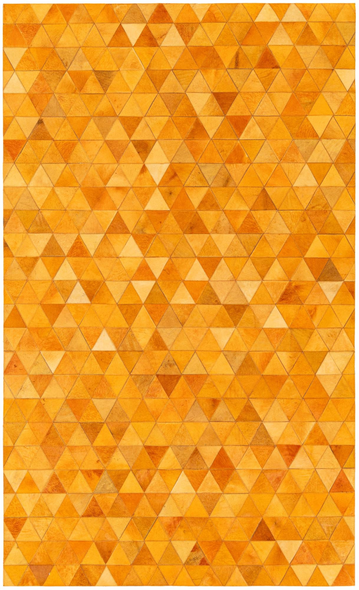 4' 11 x 8' Cowhide Stocks Rug