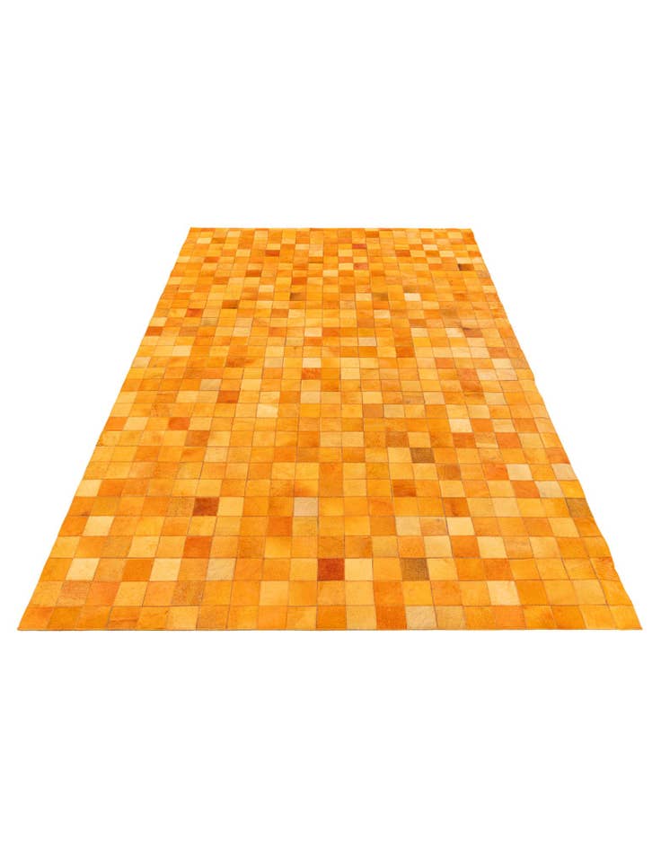 Detail image of 5' x 8' 1 Cowhide Stocks Rug