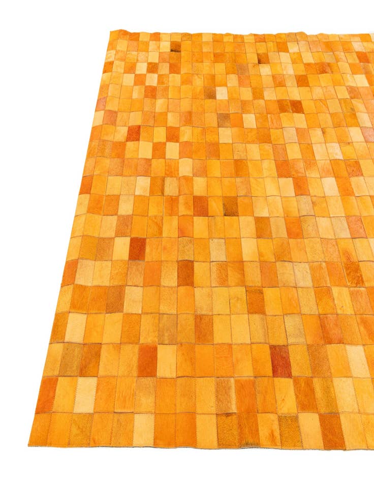 Detail image of 5' x 8' 1 Cowhide Stocks Rug