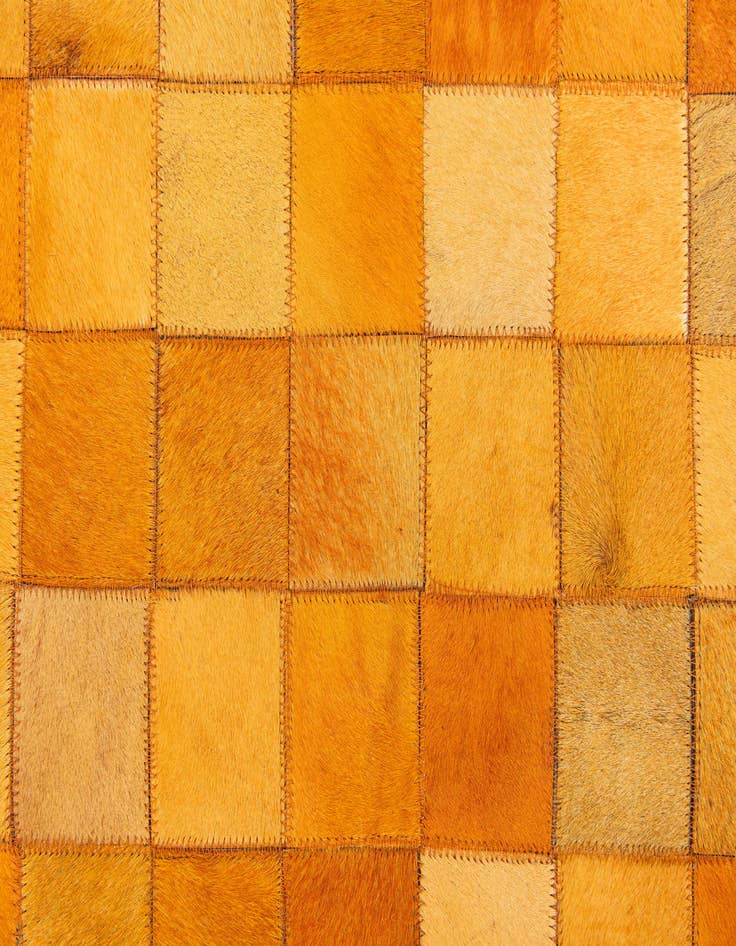 Detail image of 5' x 8' 1 Cowhide Stocks Rug