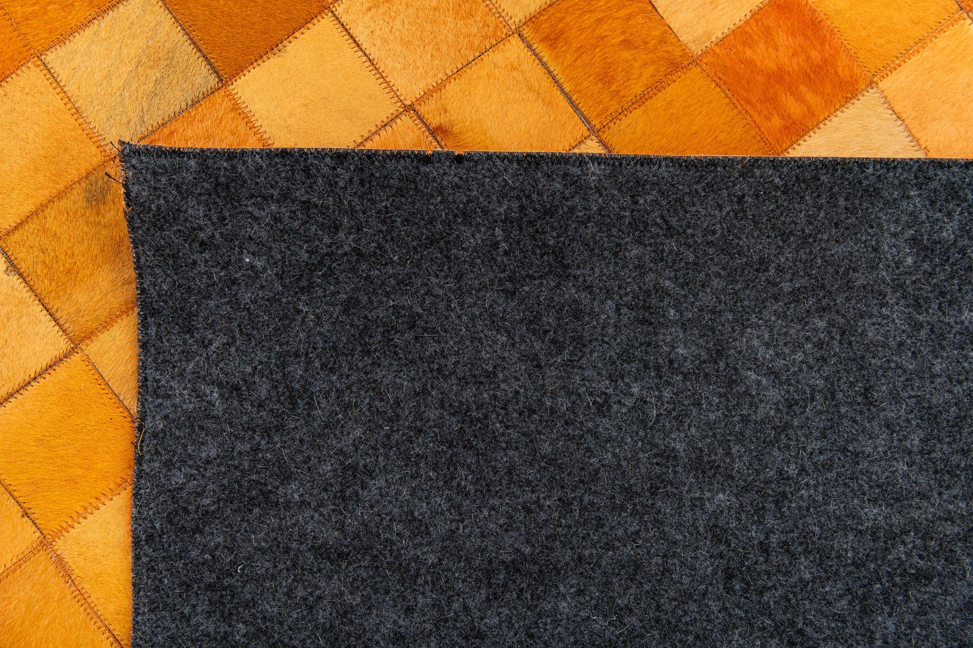 5' x 8' 1 Cowhide Stocks Rug