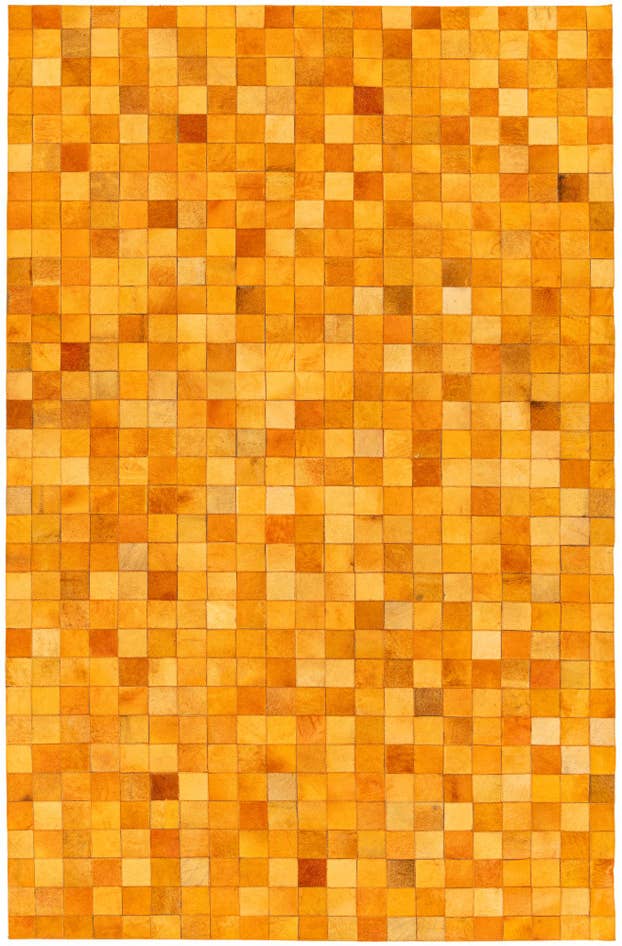 Detail image of 5' x 8' 1 Cowhide Stocks Rug