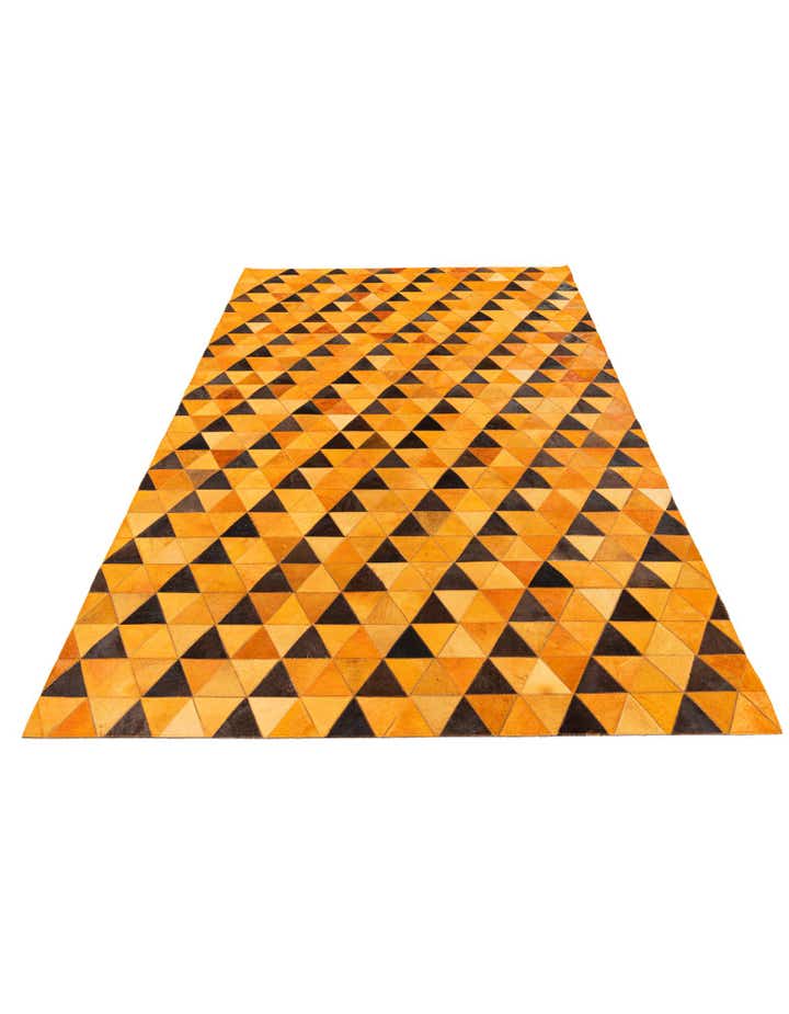 5' 1 x 7' 11 Cowhide Stocks Rug