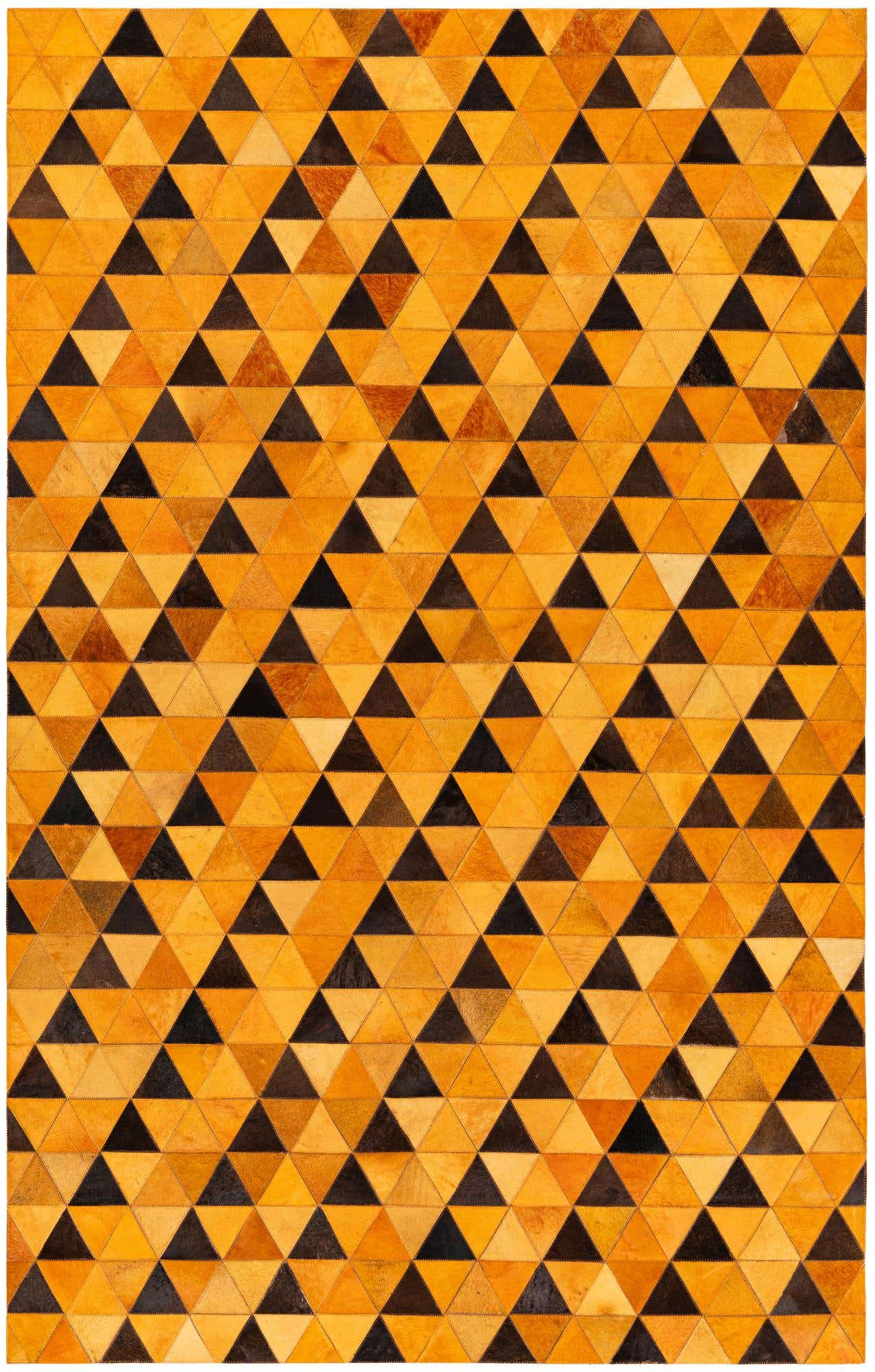 5' 1 x 7' 11 Cowhide Stocks Rug